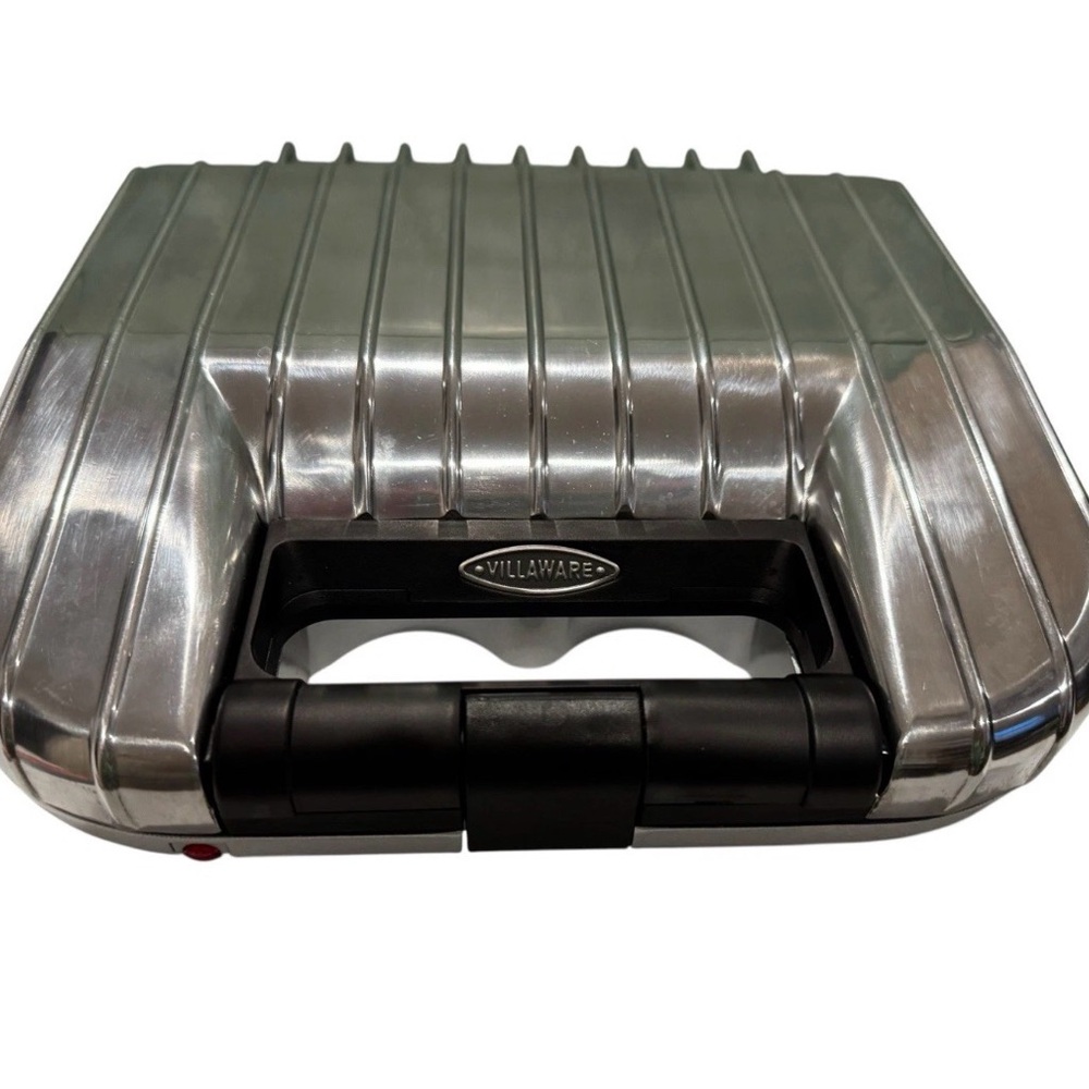VillaWare Model 2060 Uno Pizzelle Baker Electric Cookie Maker Iron 1000W